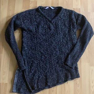 Athletes cashmere blend Northern Lights tunic, M